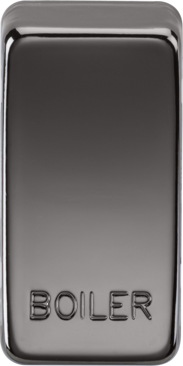 Knightsbridge GDBOILBN Coffee Machine Rocker Cap Black Nickel