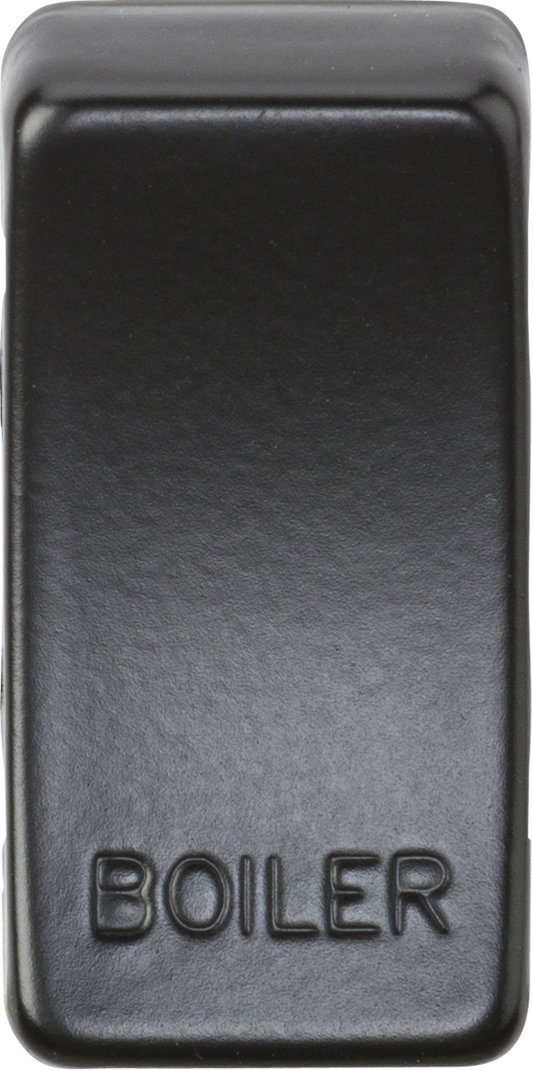 Knightsbridge GDBOILMB Cooker Hood Rocker Cap Matt Black