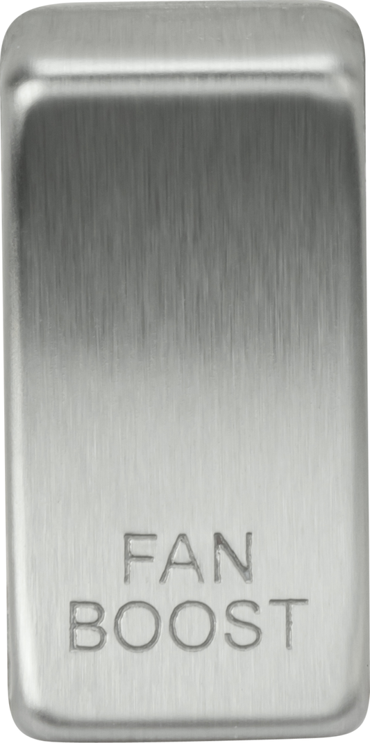 Knightsbridge GDBOOSTBC Fan Boost Rocker Cap Brushed Chrome