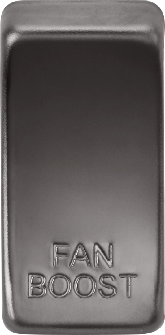 Knightsbridge GDBOOSTBN Fan Boost Rocker Cap Black Nickel