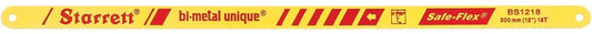 Starrett KBS1218-10 18TPI Bi-Metal Unique Hacksaw Blades Pack of 10
