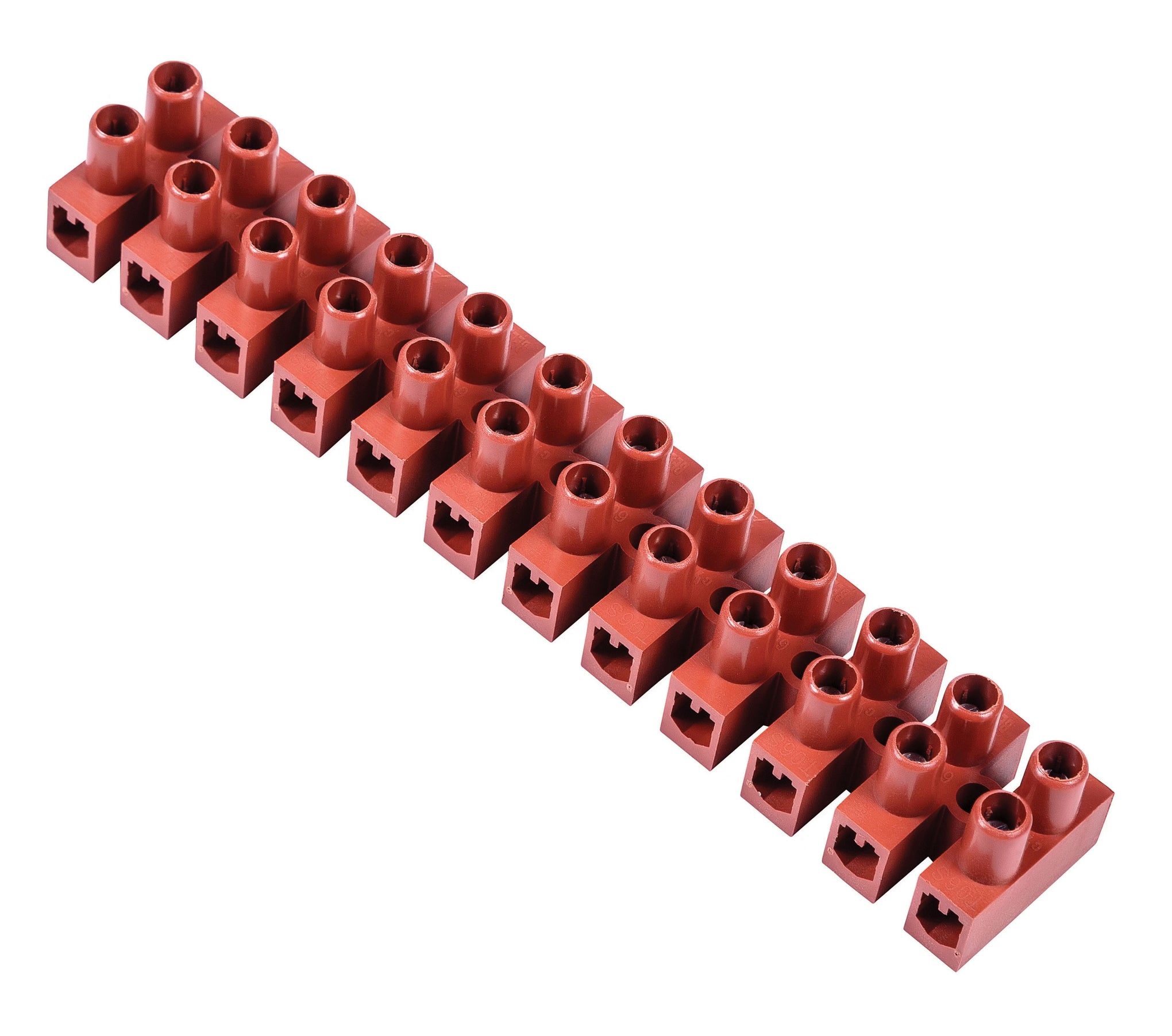 Niglon BS5 5A Nylon Polyamide Connector Strip Brown Pack of 10