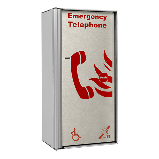 ESP BTAS Beacon Disabled Refuge Type A Outstation Brushed Steel