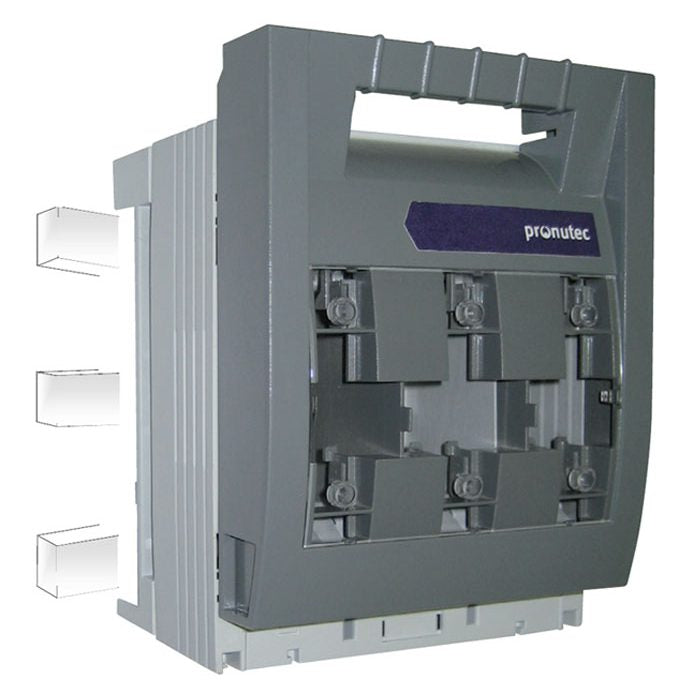 Switchtec BTHC-1 Telergon BTHC 250A SIZE 000 3P Horizontal Fuse Switch Disconnector
