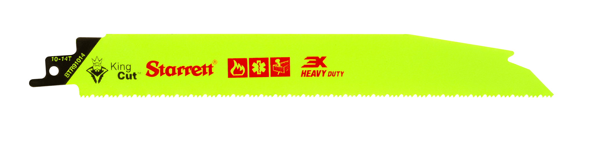 Starrett BTR91014-20 10-14TPI King Cut Reciprocating Blades Pack of 20