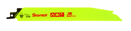 Starrett BTR91014-20 10-14TPI King Cut Reciprocating Blades Pack of 20