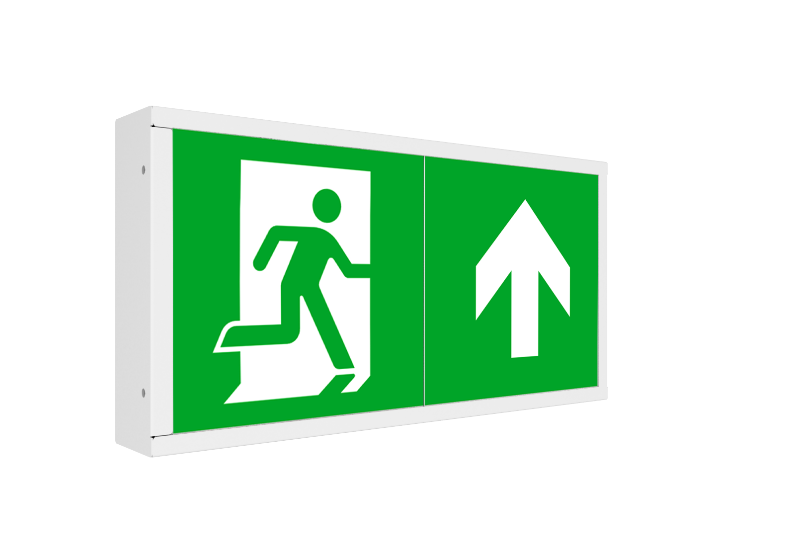 Kosnic BEL0105/DA Belum Dali 5W Dual Mode LED Emergency Exit Box 6500K IP65 White