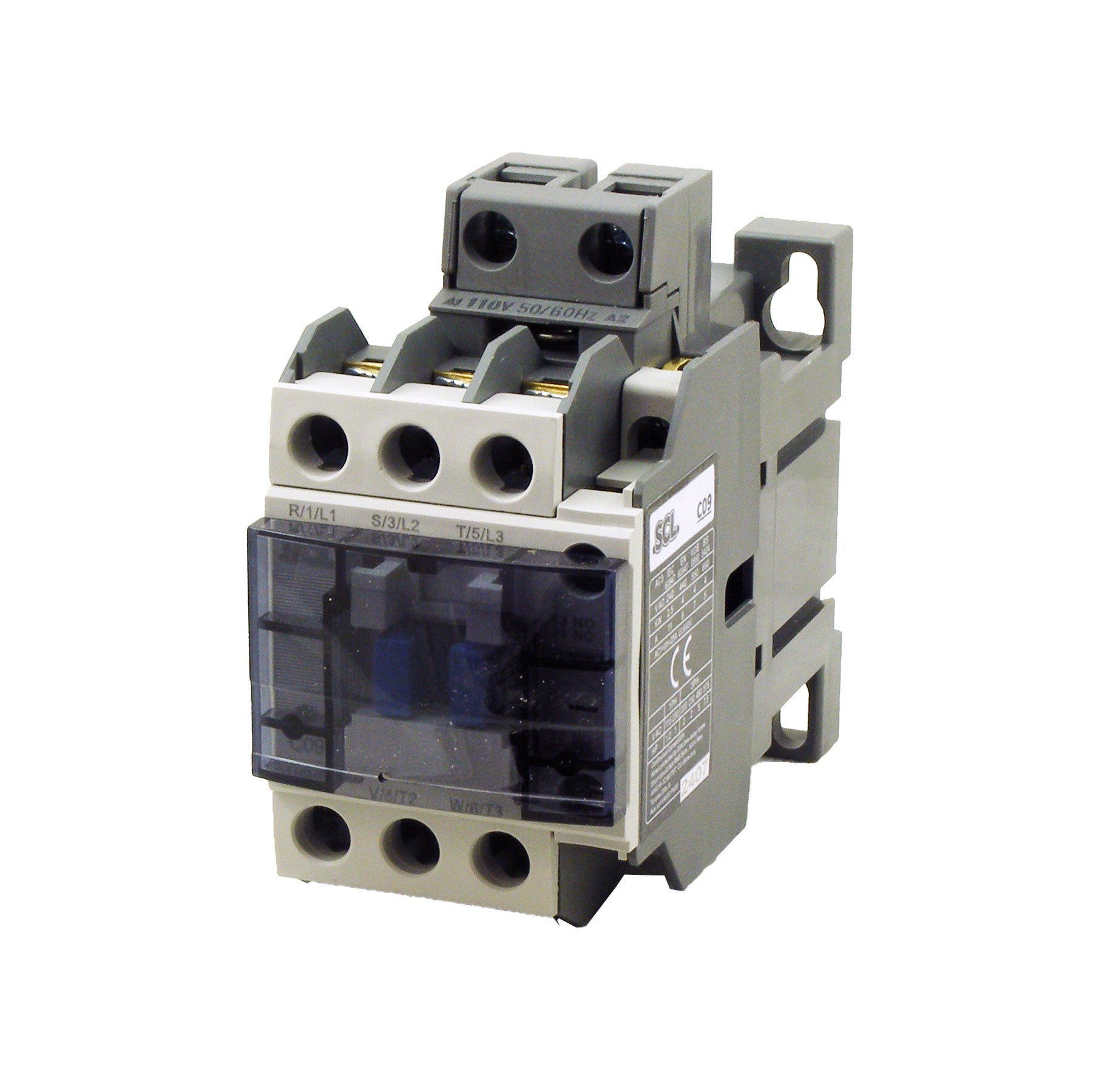 Switchtec C22-11-3P-110VDC 22A 3 Pole 1 N/O + 1 N/C Contactor 110V DC