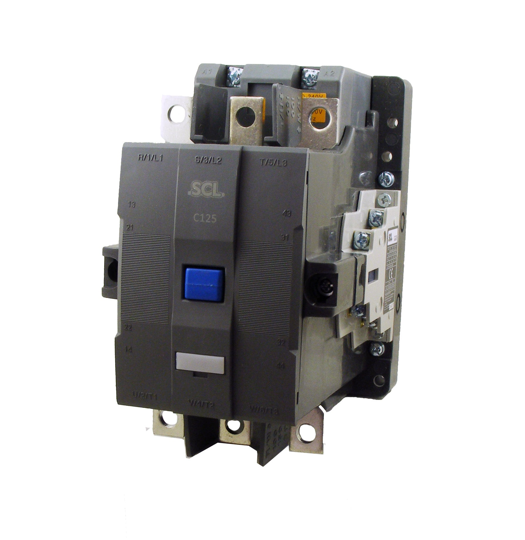 Switchtec C125-22-3P-240VAC 125A 3 Pole 2 N/O + 2 N/C Contactor 240V