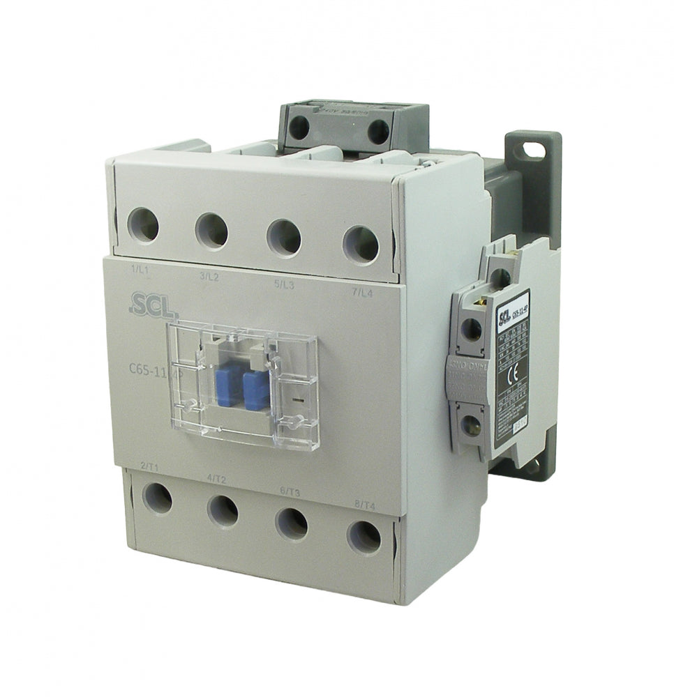 Switchtec C65-11-4P-240VAC SCL 65A 4 Pole 1 N/O + 1 N/C Contactor 240V