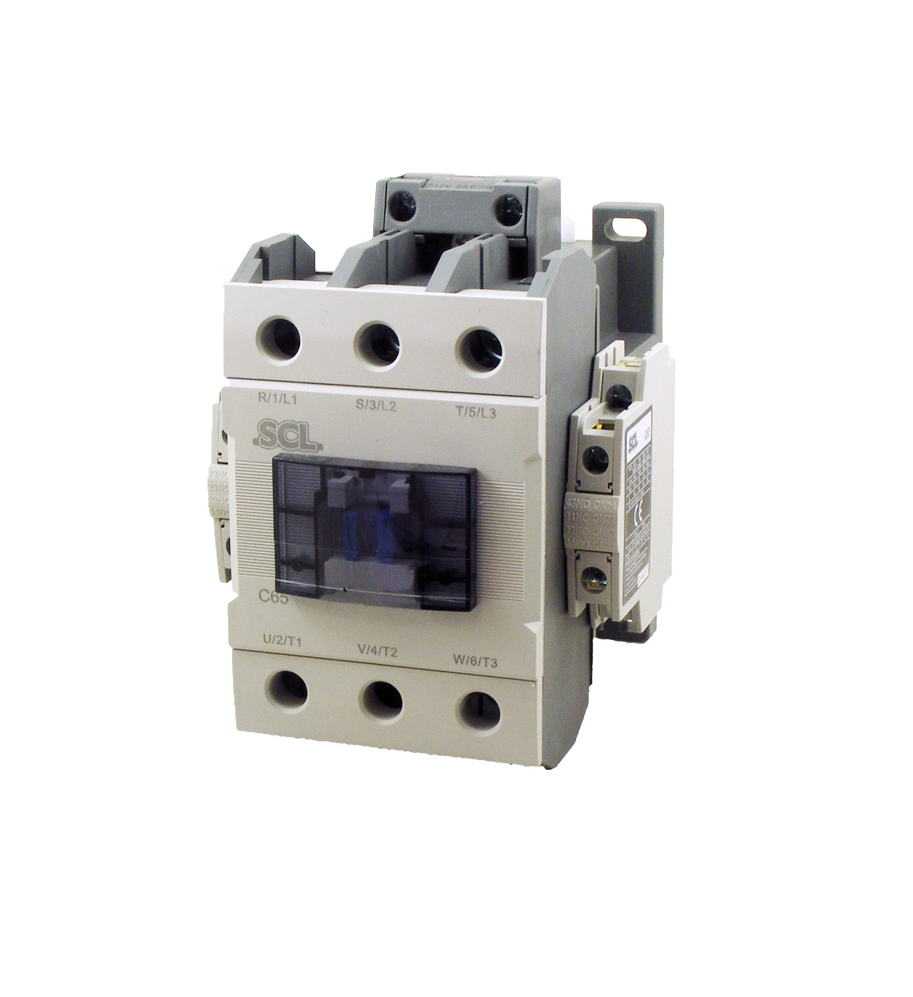 Switchtec C65-22-3P-24VDC 65A 3 Pole 2 N/O + 2 N/C Contactor 24V DC