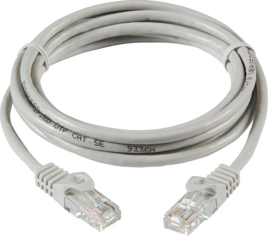 Data CAT5G-10M RJ45 CAT 5 Patch Lead 10 Metre Grey