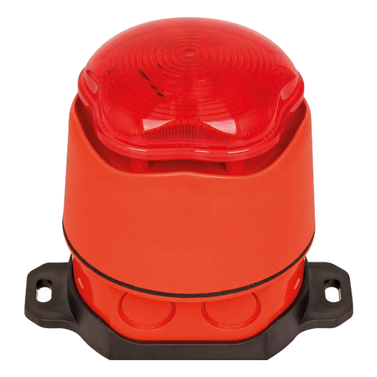 ESP CB-1RIP66 MagFire 9-30V DC Combined Banshee Sounder & Strobe IP66 Red