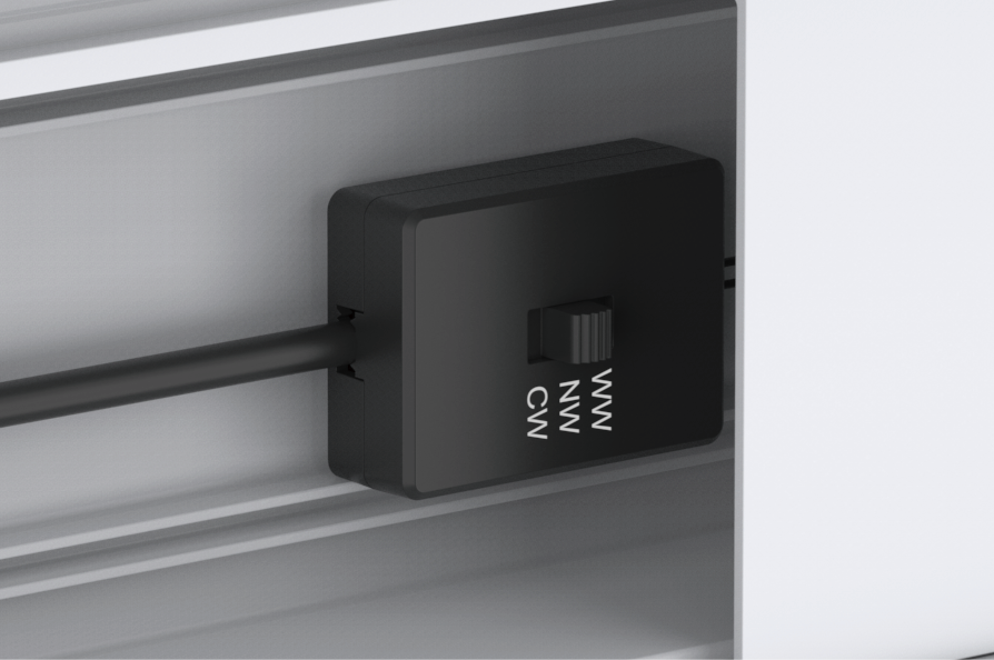 Kosnic PLX16-SCT Pollux 16W CCT LED Linear Wall Light IP20 White