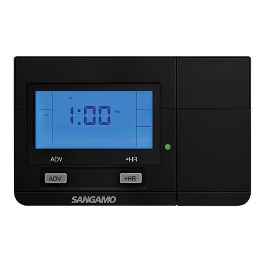 Sangamo CHPPR1B 1 Channel Programmer with Digital Display Black