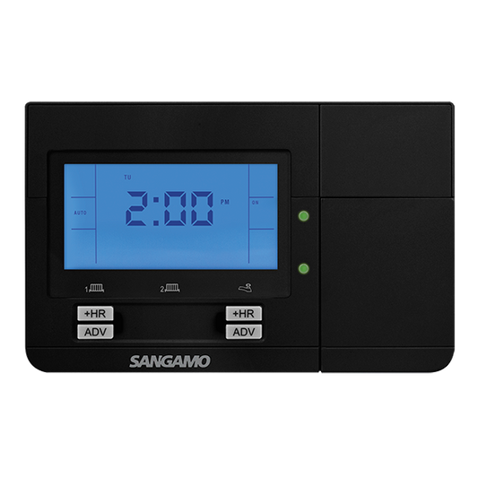 Sangamo CHPPR2B 2 Channel Programmer with Digital Display Black