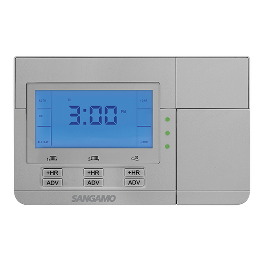 Sangamo CHPPR3S 3 Channel Programmer with Digital Display Silver