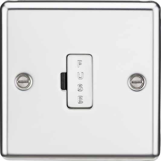 Knightsbridge CL6PC 13A Unswitched Spur Polished Chrome