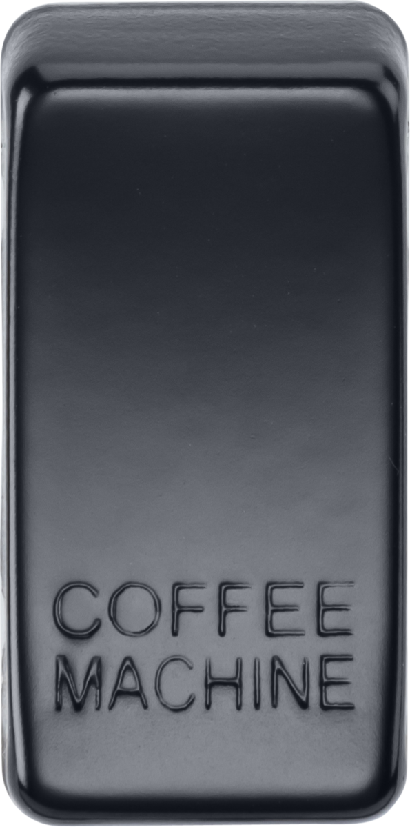 Knightsbridge GDCOFFMB Coffee Machine Rocker Cap Matt Black