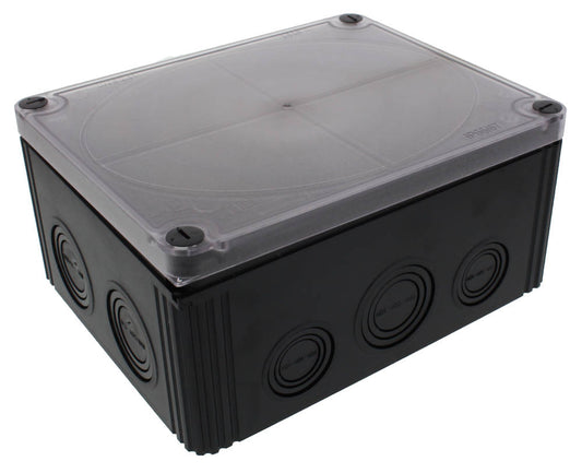 Wiska 10110741 COMBI® 1610 200 x 160 x 94 mm Junction Box Black IP66/IP67