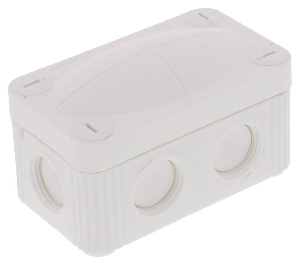 Wiska 10109573 COMBI® 206 85 x 49 x 51mm Junction Box White IP66/IP67