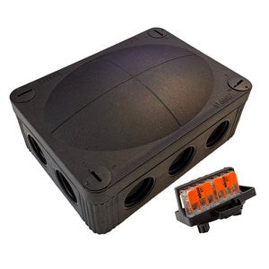 Wiska 10113411 COMBI® 310 117 x 85 x 51mm Junction Box IP66/67 Black
