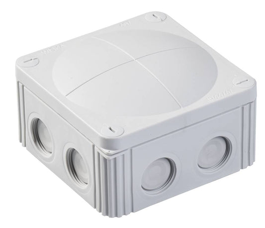 Wiska 10060531 COMBI® 607 110 x 110 x 66mm Junction Box Light Grey IP66/IP67
