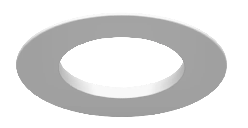 Kosnic CONBZ-WHT  128mm Bezel For 80-110mm Cut-Outs Conceal Plate White