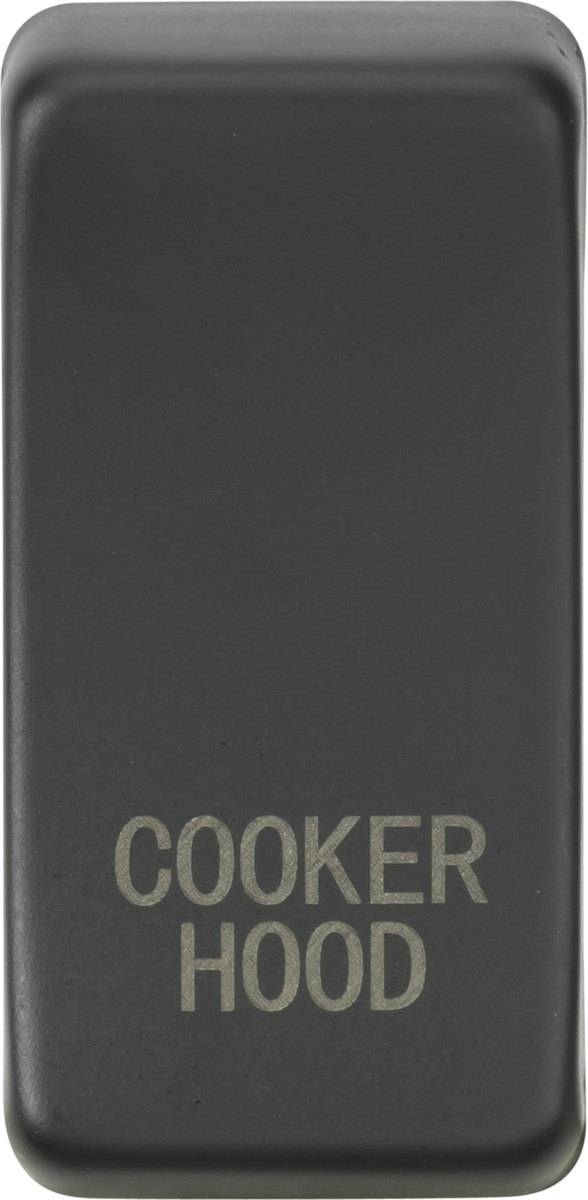 Knightsbridge GDCOOKAT Cooker Hood Rocker Cap Anthracite