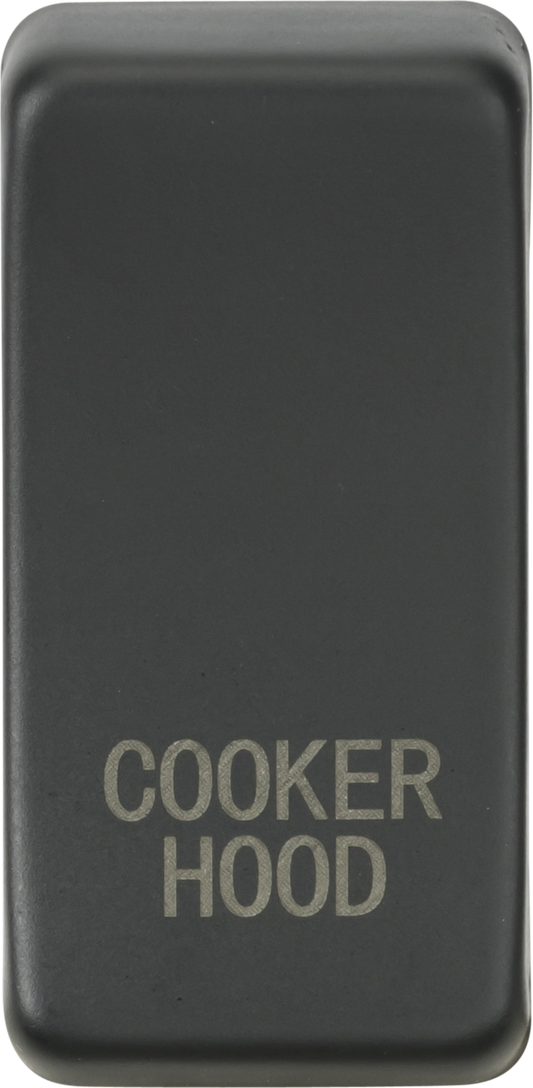 Knightsbridge GDCOOKAT Cooker Hood Rocker Cap Anthracite