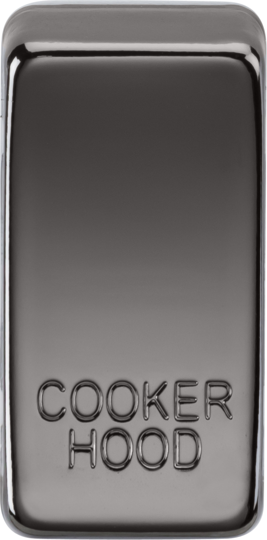 Knightsbridge GDCOOKBN Cooker Hood Rocker Cap Black Nickel