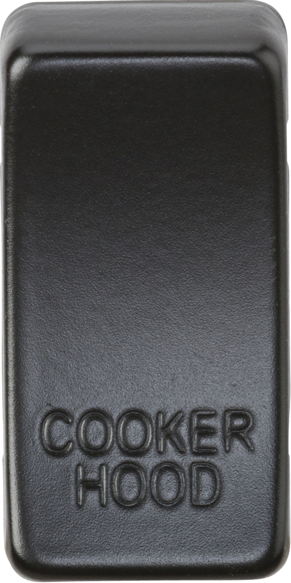 Knightsbridge GDCOOKMB Cooker Hood Rocker Cap Matt Black
