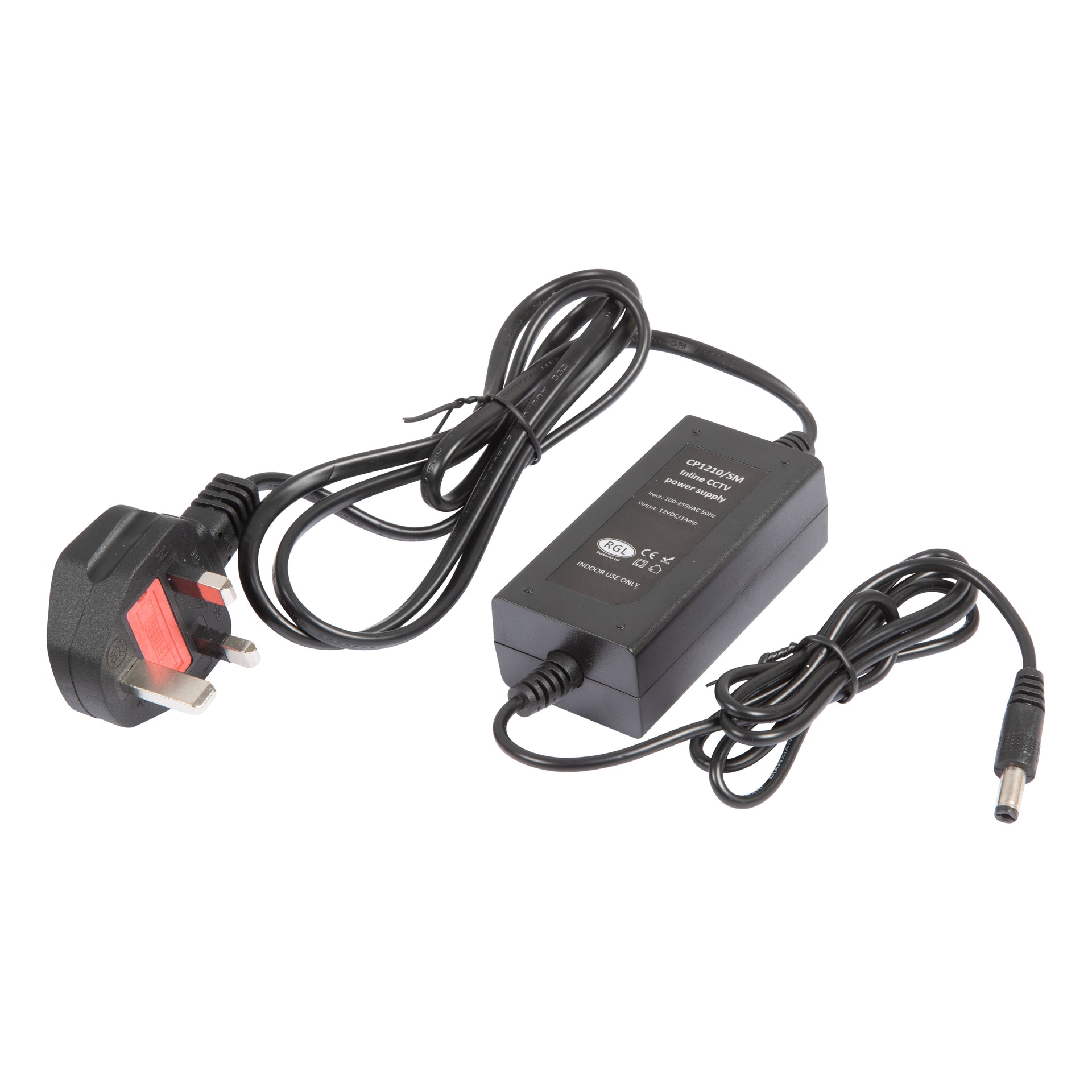 RGL CP2425/SM 24V AC 2.5A CCTV Power Supply  Black