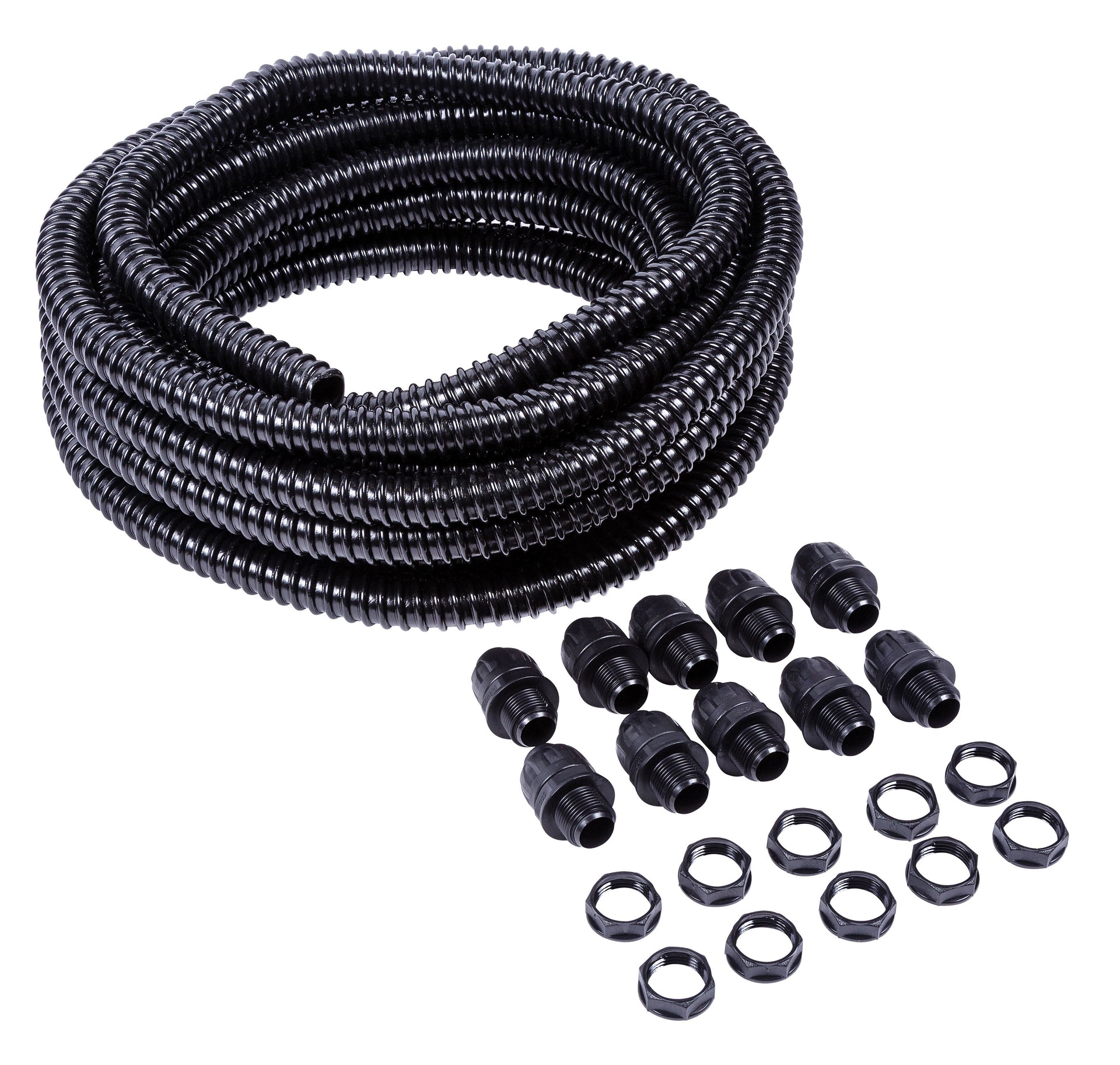 Niglon CPP25B2 25mm Polypropylene Contractor Pack with 10 Glands Black