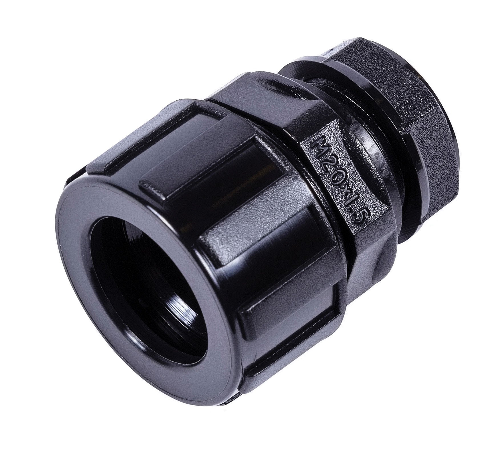 Niglon CPG25B 25mm Straight Connector Black