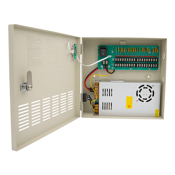 ESP CPS18W  18 Way 12VDC 10A CCTV Power Supply Grey