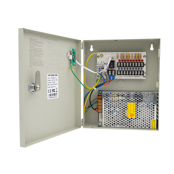 ESP CPS9W  9 Way 12VDC 5A CCTV Power Supply Grey