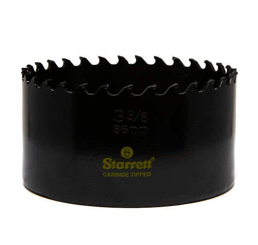 Starrett CT338 86mm Carbide Tipped Holesaw