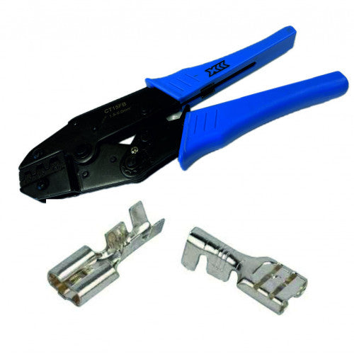 Partex CT15F 1.5-6mm F Type Ratchet Crimp Tool