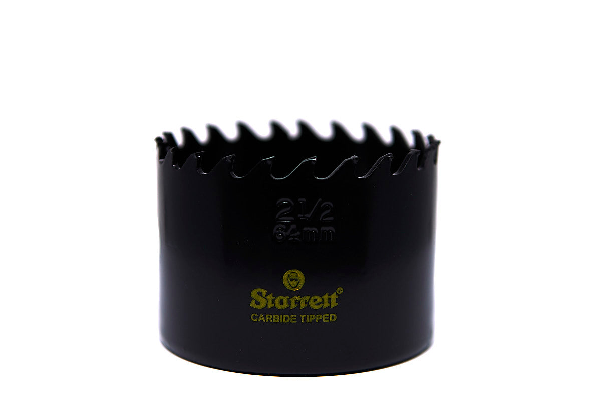 Starrett CT212 64mm Carbide Tipped Holesaw