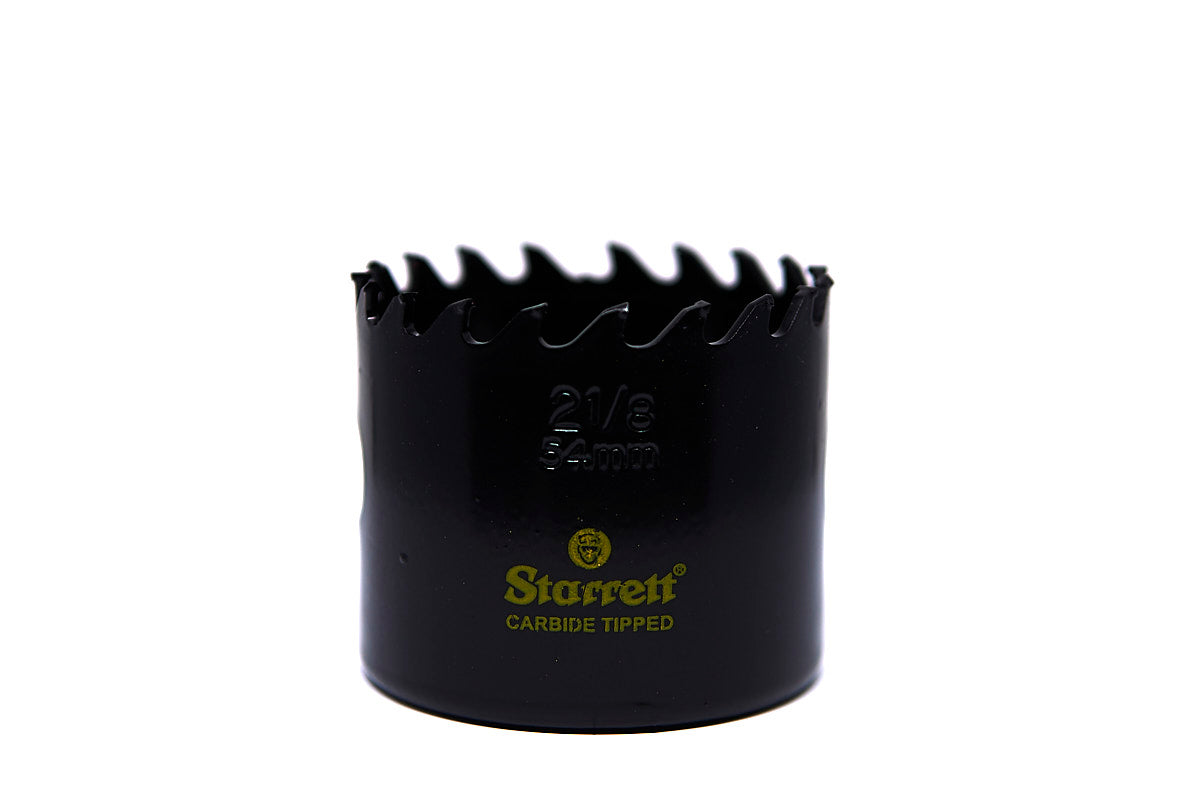 Starrett CT218 54mm Carbide Tipped Holesaw