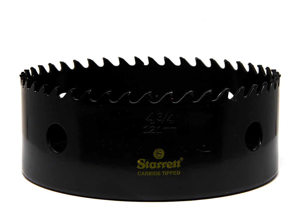 Starrett CT434 121mm Carbide Tipped Holesaw