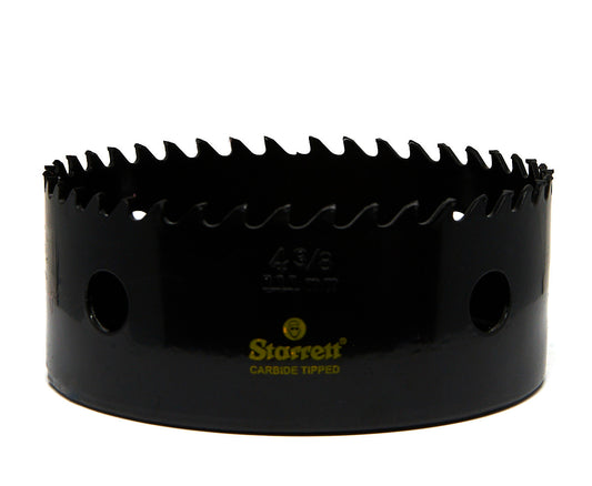Starrett CT438 111mm Carbide Tipped Holesaw