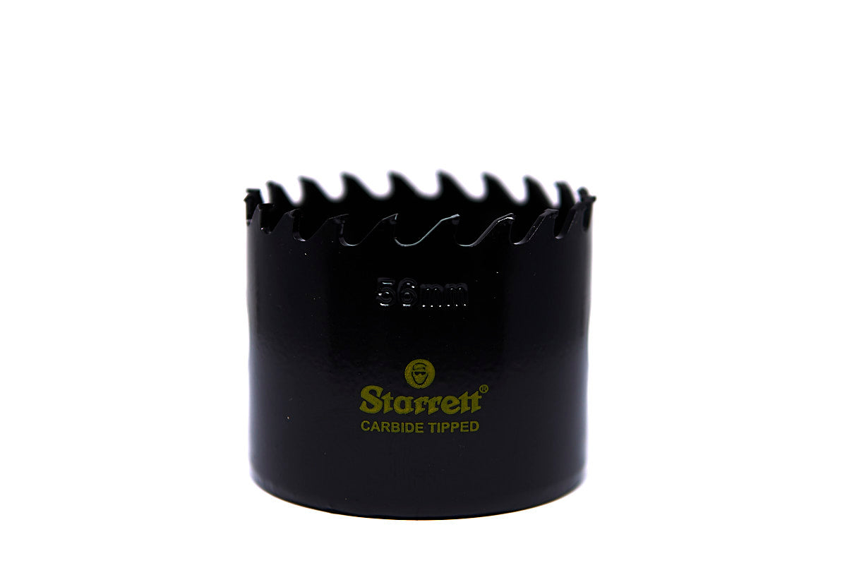Starrett CT056MM 56mm Carbide Tipped Holesaw