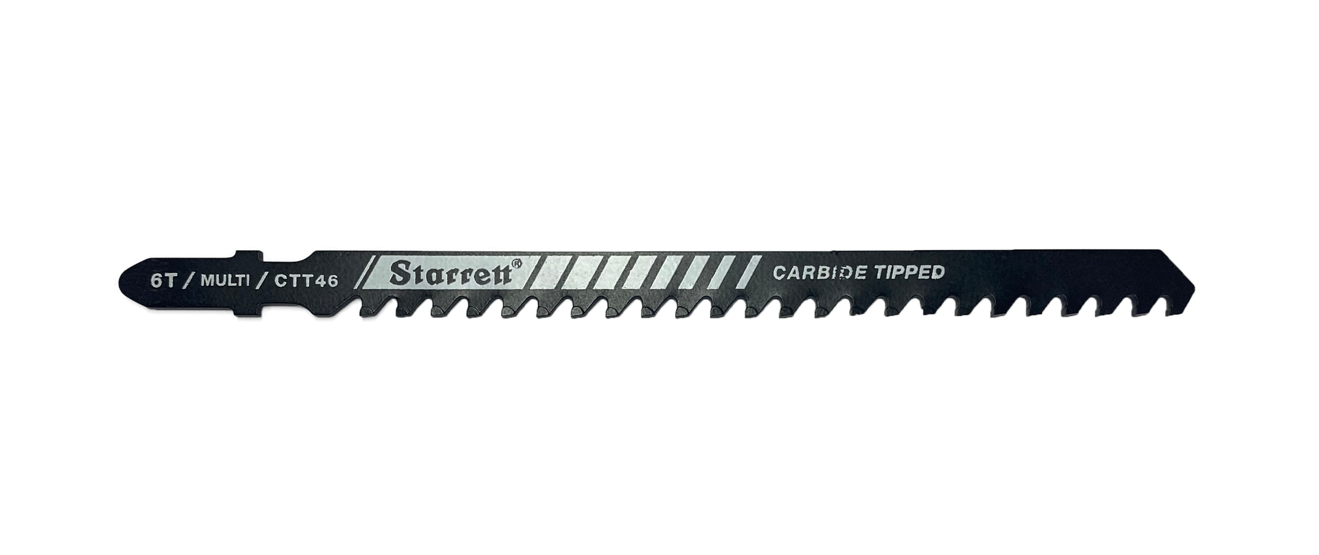 Starrett CTT46-2 6TPI Carbide Tipped Jigsaw Blades Pack of 2