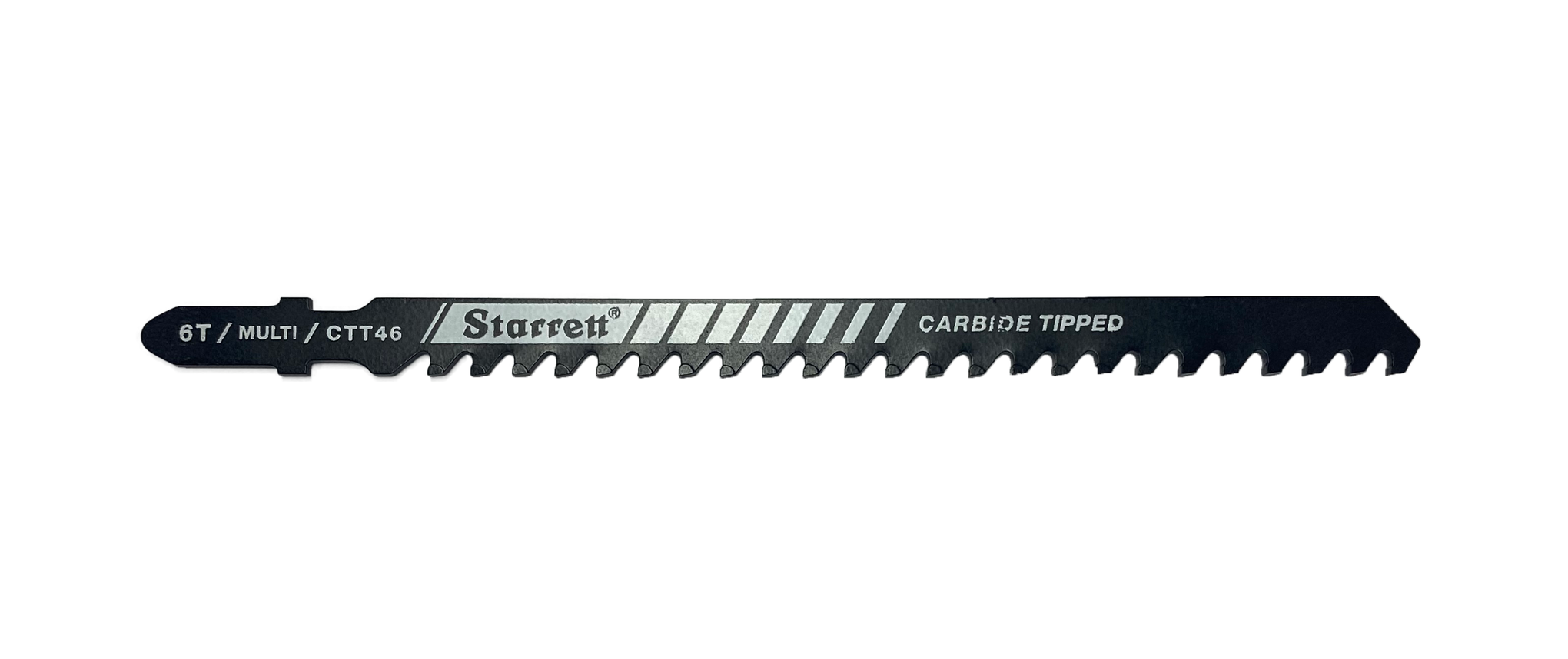 Starrett CTT46-2 6TPI Carbide Tipped Jigsaw Blades Pack of 2