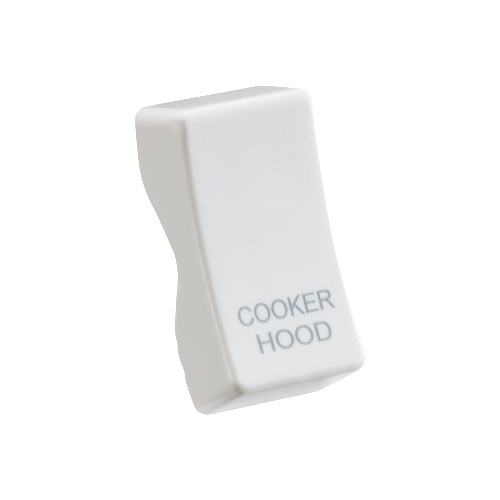 Knightsbridge CUHOOD Cooker Hood Rocker Cap White Moulded