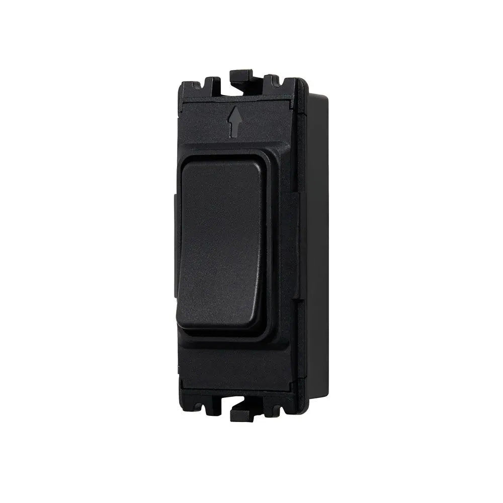 Forum CUL-42496 Kinetic MK On/Off Mini Grid Switch Module Matt Black