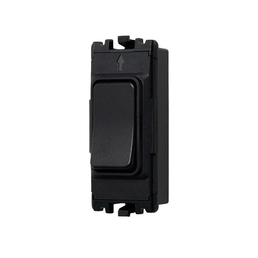 Forum CUL-42496 Kinetic MK On/Off Mini Grid Switch Module Matt Black