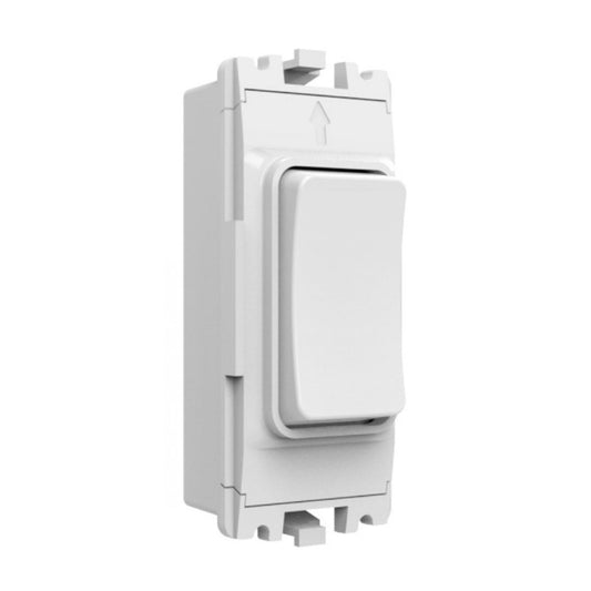 Forum CUL-42497 Culina Konect 1 Gang Kinetic Dimmable Grid Switch White